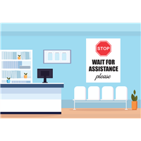 WallOffice-Sign - Stop Wait for Assistance