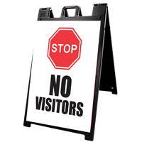 A-Frames - Stop No Visitors